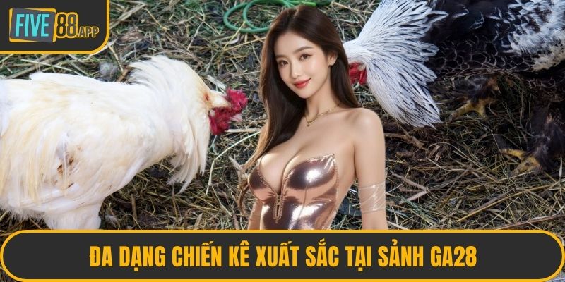 Đa dạng chiến kê xuất sắc tại sảnh GA28